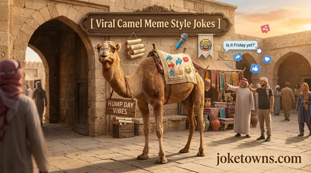Viral Camel Meme Style Jokes