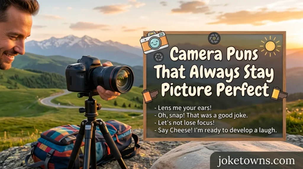 Camera Puns That Always Stay Picture Perfect