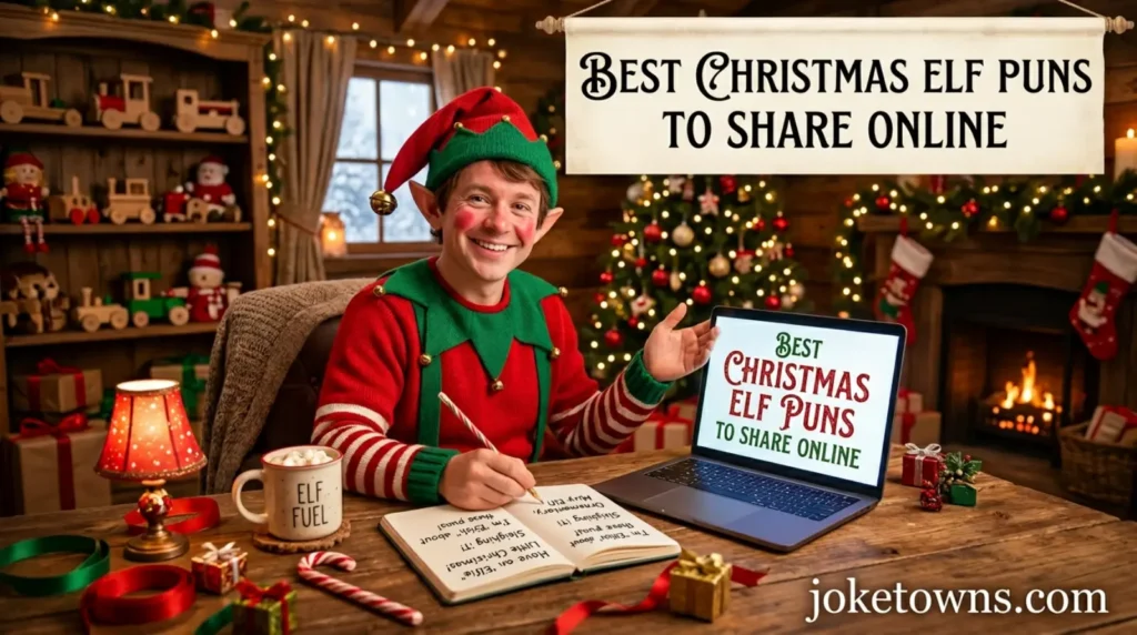 Best Christmas Elf Puns to Share Online