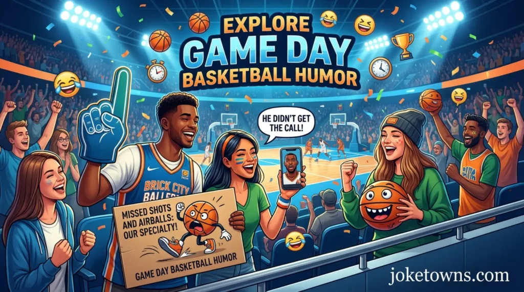 Game Day Basketball Humor