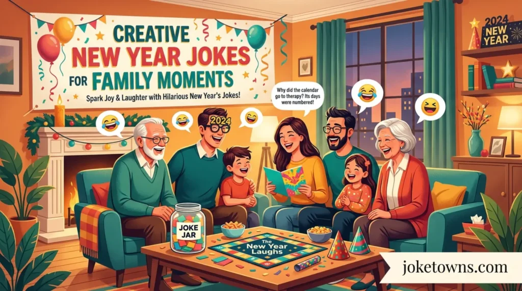 Creative New Year Jokes For Family Moments