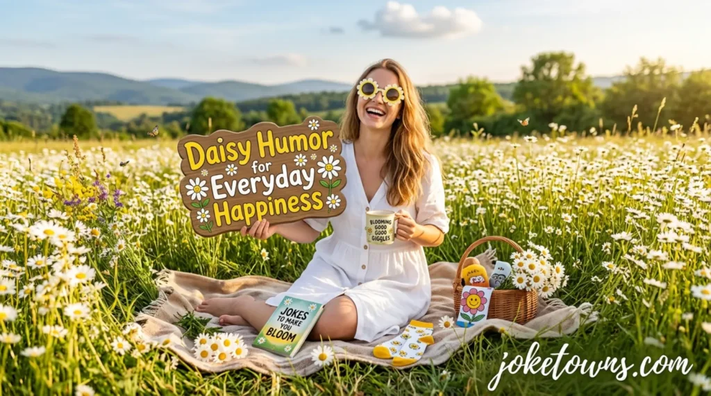 Daisy humor for everyday happiness