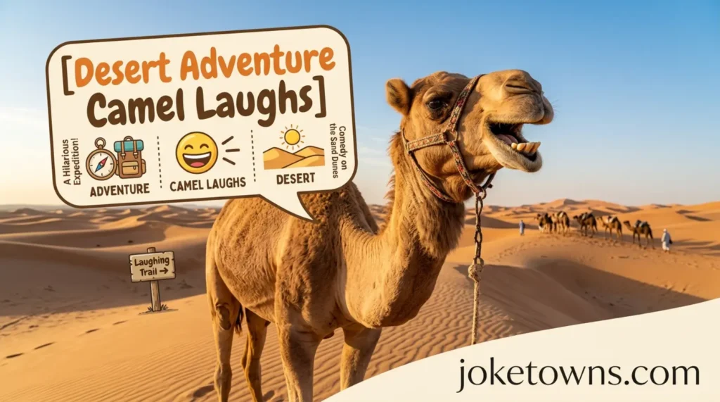 Desert Adventure Camel Laughs