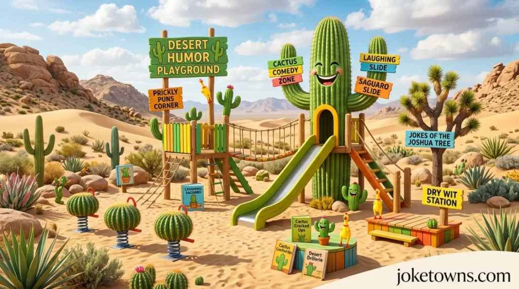 Desert plant humor playground