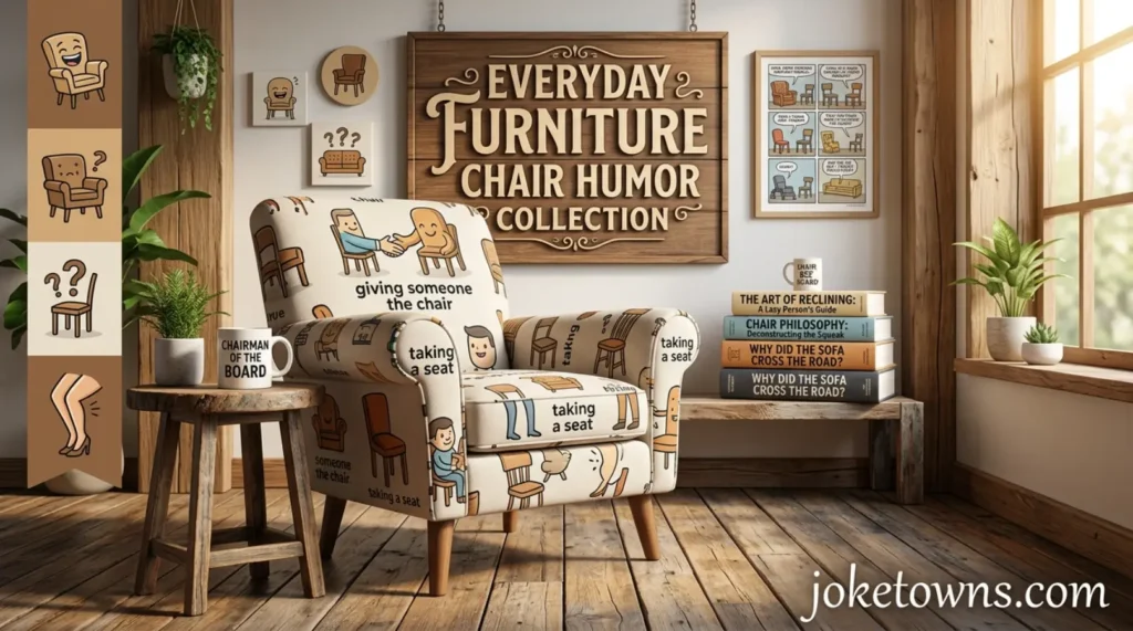 Everyday Furniture Chair Humor Collection