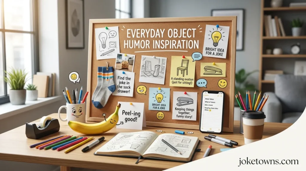Everyday object humor inspiration