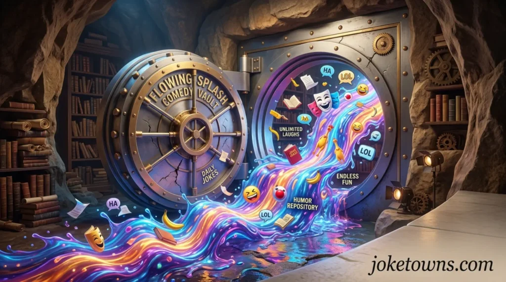 Flowing Splash Comedy Vault