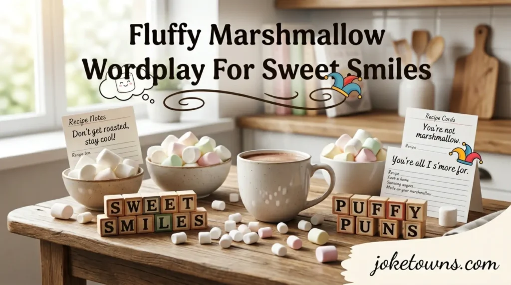 Fluffy Marshmallow Wordplay For Sweet Smiles
