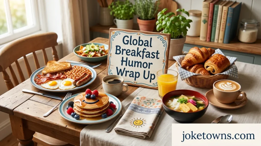 Global Breakfast Humor Wrap Up