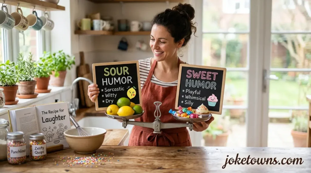 Sour and Sweet Humor Words That Balance Fun