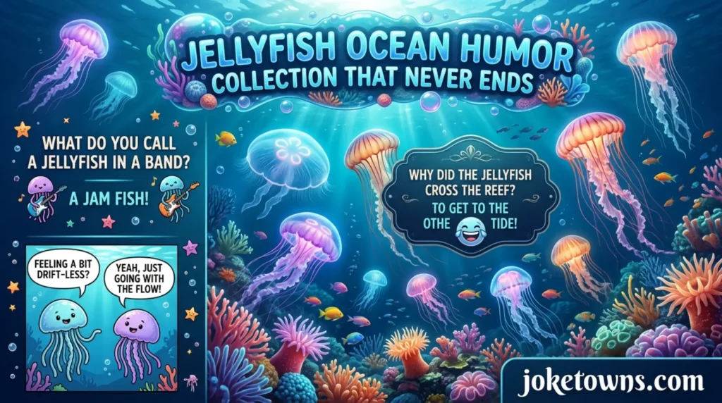 Jellyfish Ocean Humor Collection That Never Ends