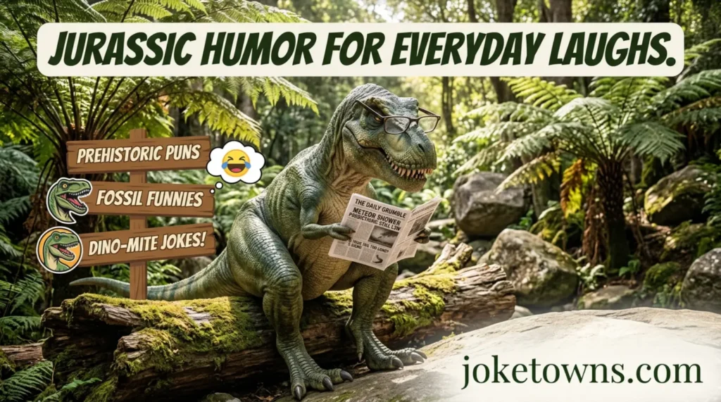 Jurassic humor for everyday laughs