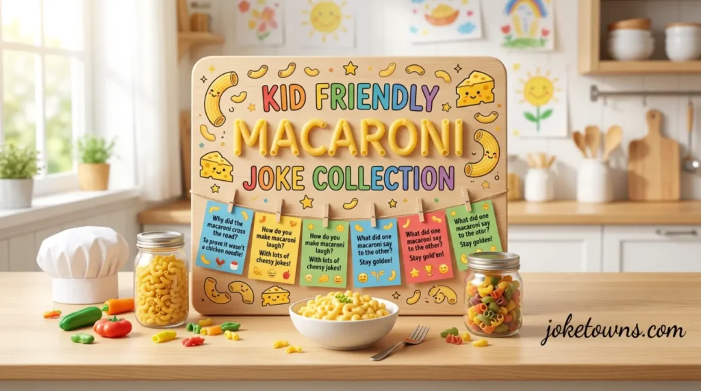 Kid Friendly Macaroni Joke Collection