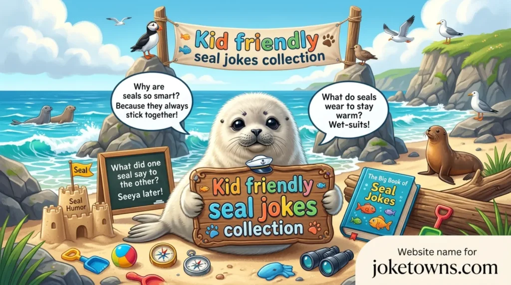 Kid friendly seal jokes collection