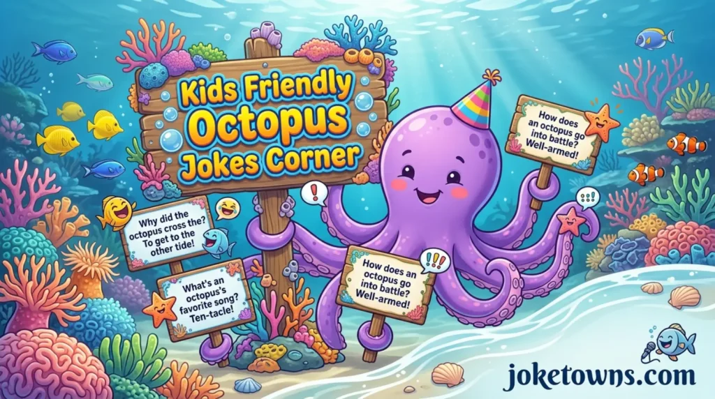 Kids Friendly Octopus Jokes Corner