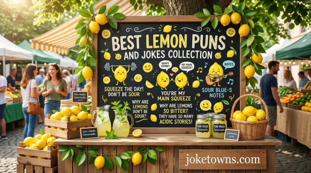 Best Lemon Puns and Jokes Collection