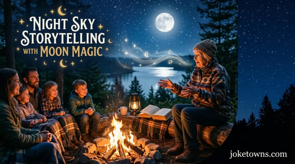 Night Sky Storytelling With Moon Magic
