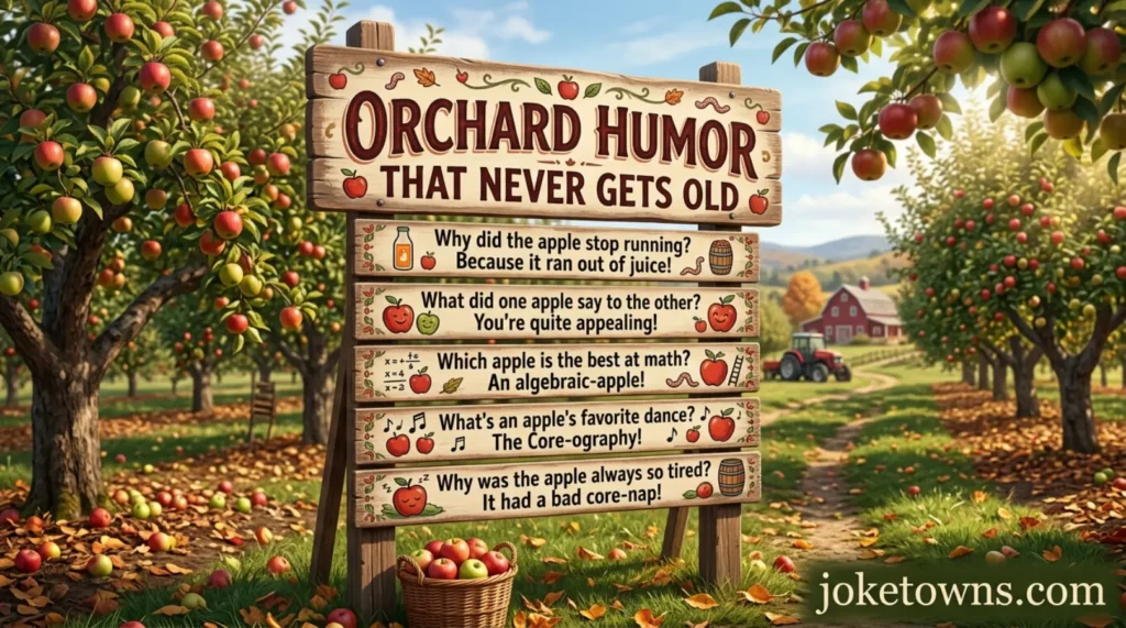 Orchard Humor That Never Gets Old