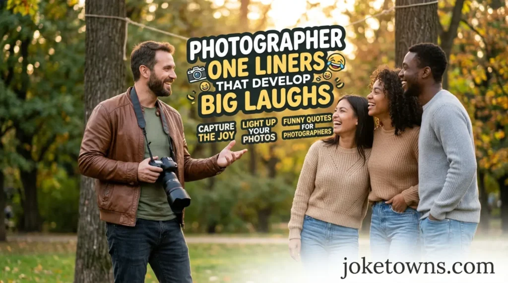 Photographer One Liners That Develop Big Laughs