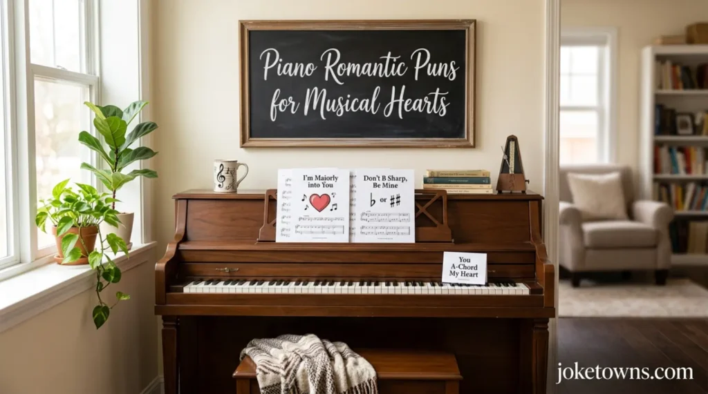 Piano Romantic Puns for Musical Hearts