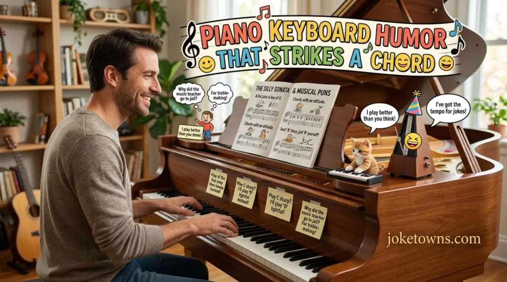 Piano Keyboard Humor That Strikes a Chord