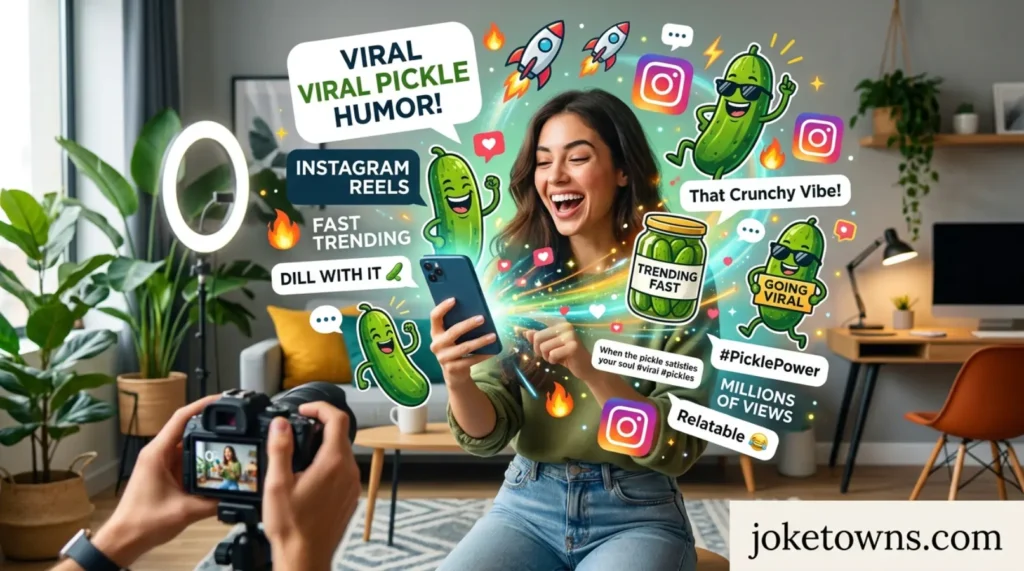 Viral Instagram Captions and Reels Pickle Humor That Trends Fast