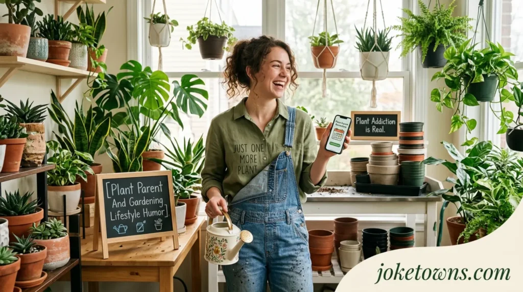 Plant Parent And Gardening Lifestyle Humor