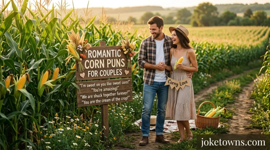 Romantic Corn Puns For Couples