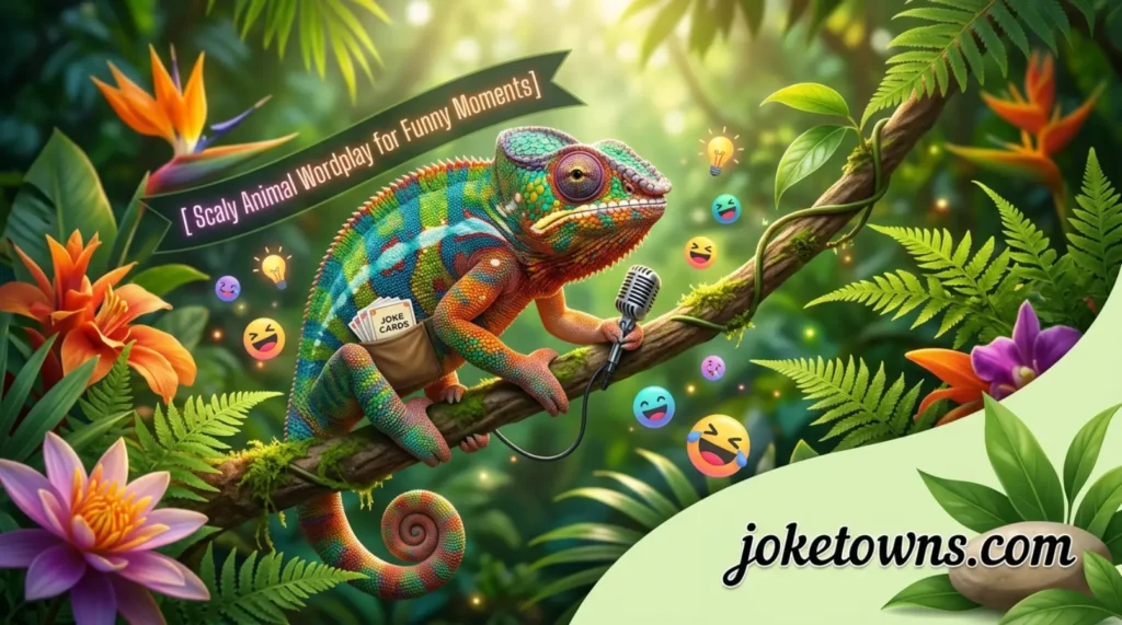 Scaly Animal Wordplay for Funny Moments