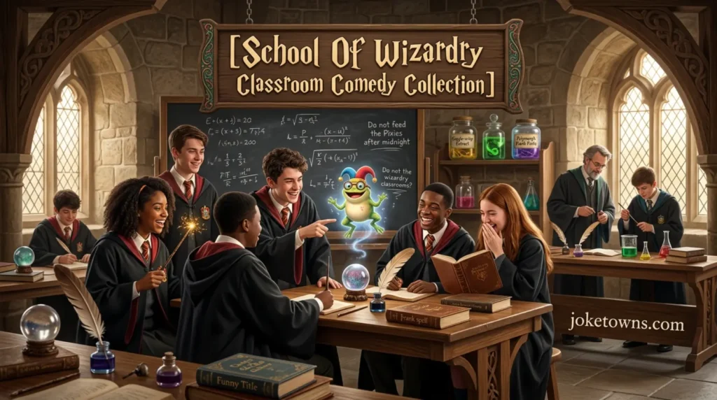 School Of Wizardry Classroom Comedy Collection