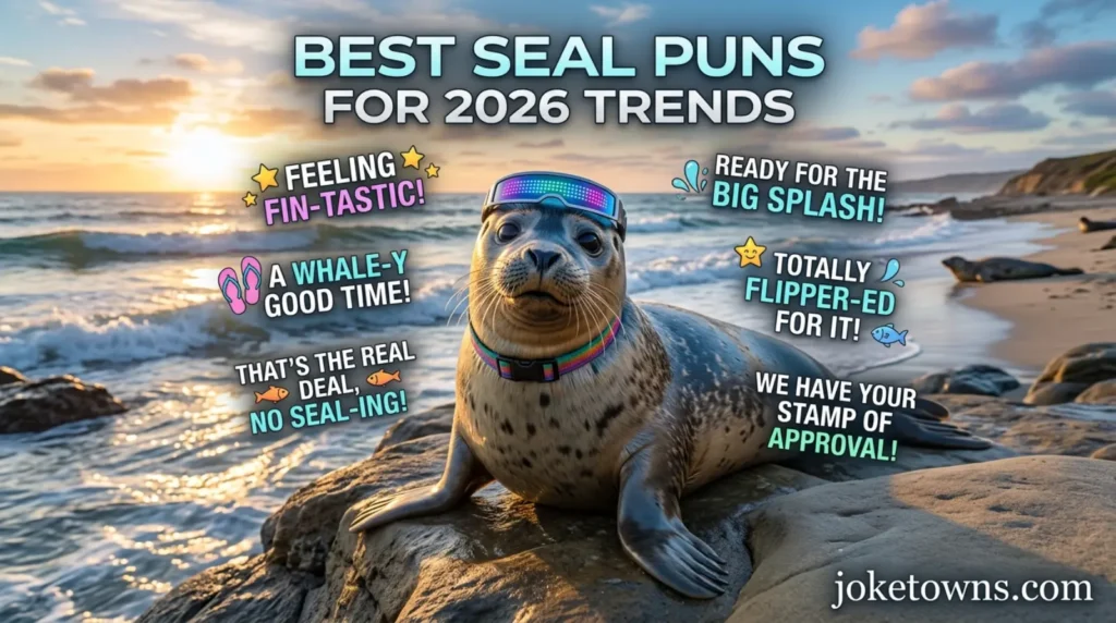 Best seal puns for 2026 trends