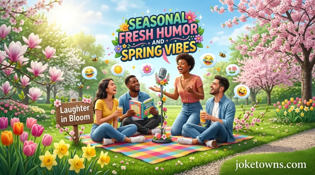 Seasonal Fresh Humor And Spring Vibes