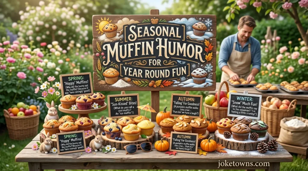 Seasonal Muffin Humor for Year Round Fun