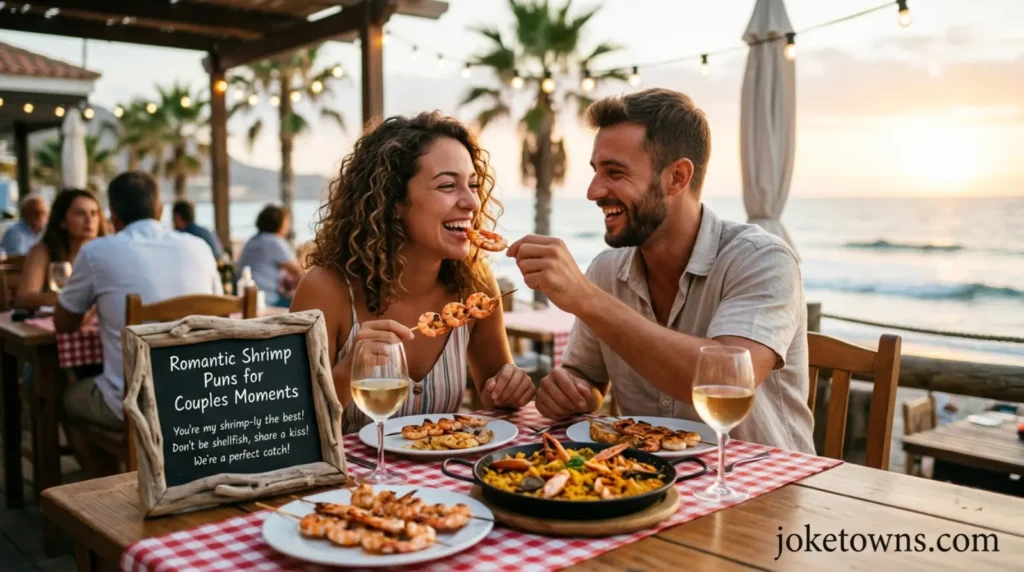 Romantic Shrimp Puns for Couples Moments