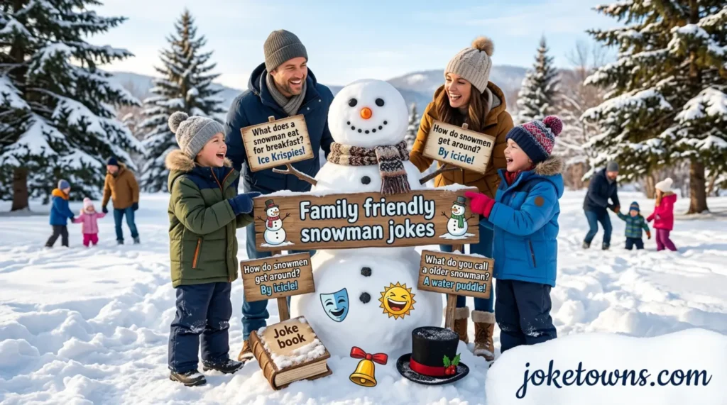 Family friendly snowman jokes