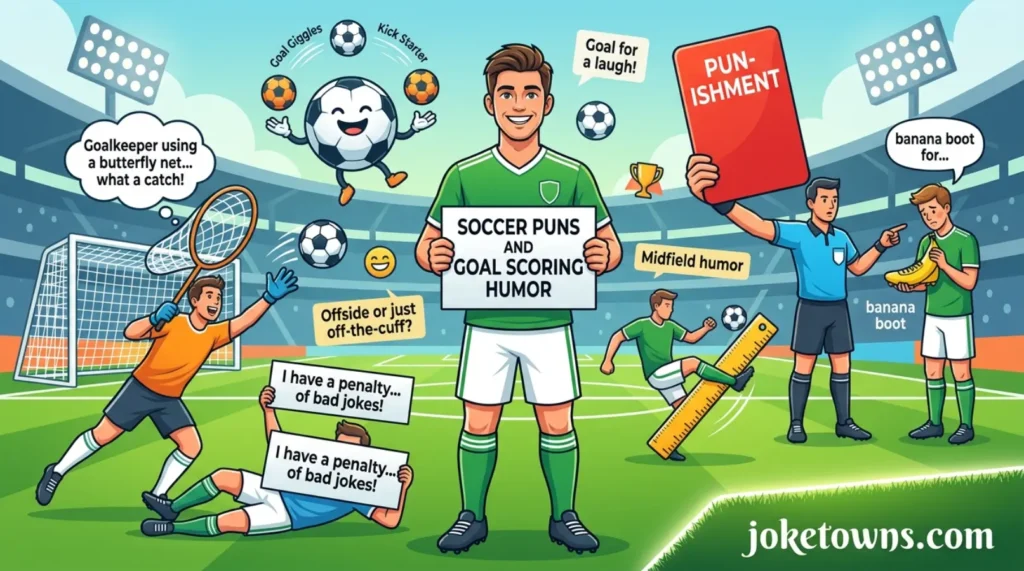 Soccer Puns And Goal Scoring Humor