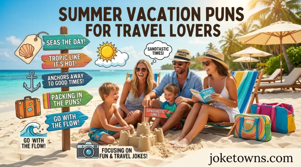 Summer Vacation Puns For Travel Lovers