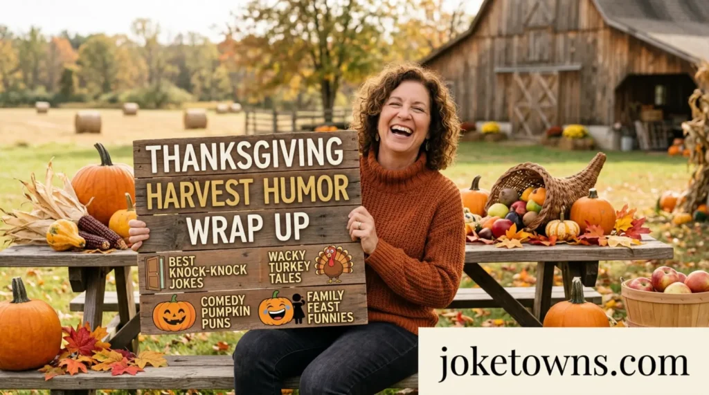 Thanksgiving Harvest Humor Wrap Up
