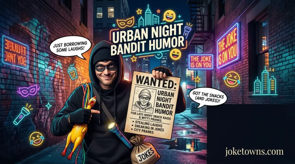 Urban Night Bandit Humor
