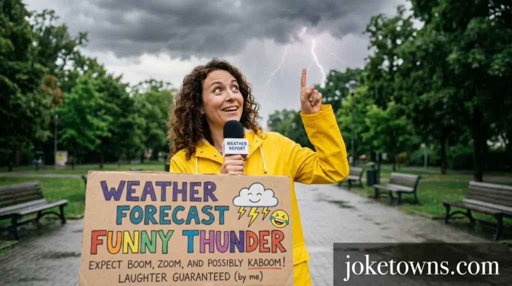Weather Forecast Funny Thunder