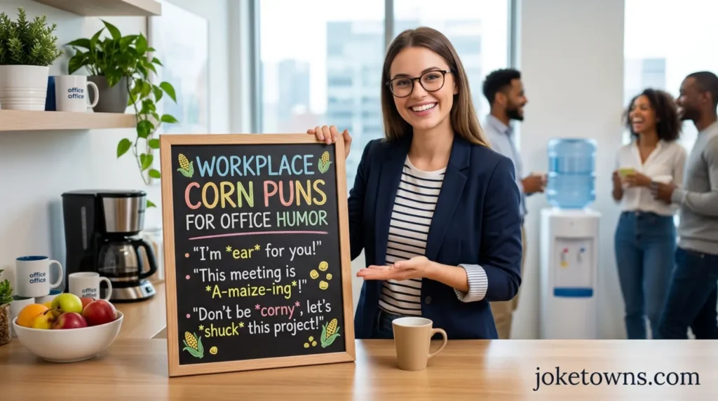 Workplace Corn Puns For Office Humor