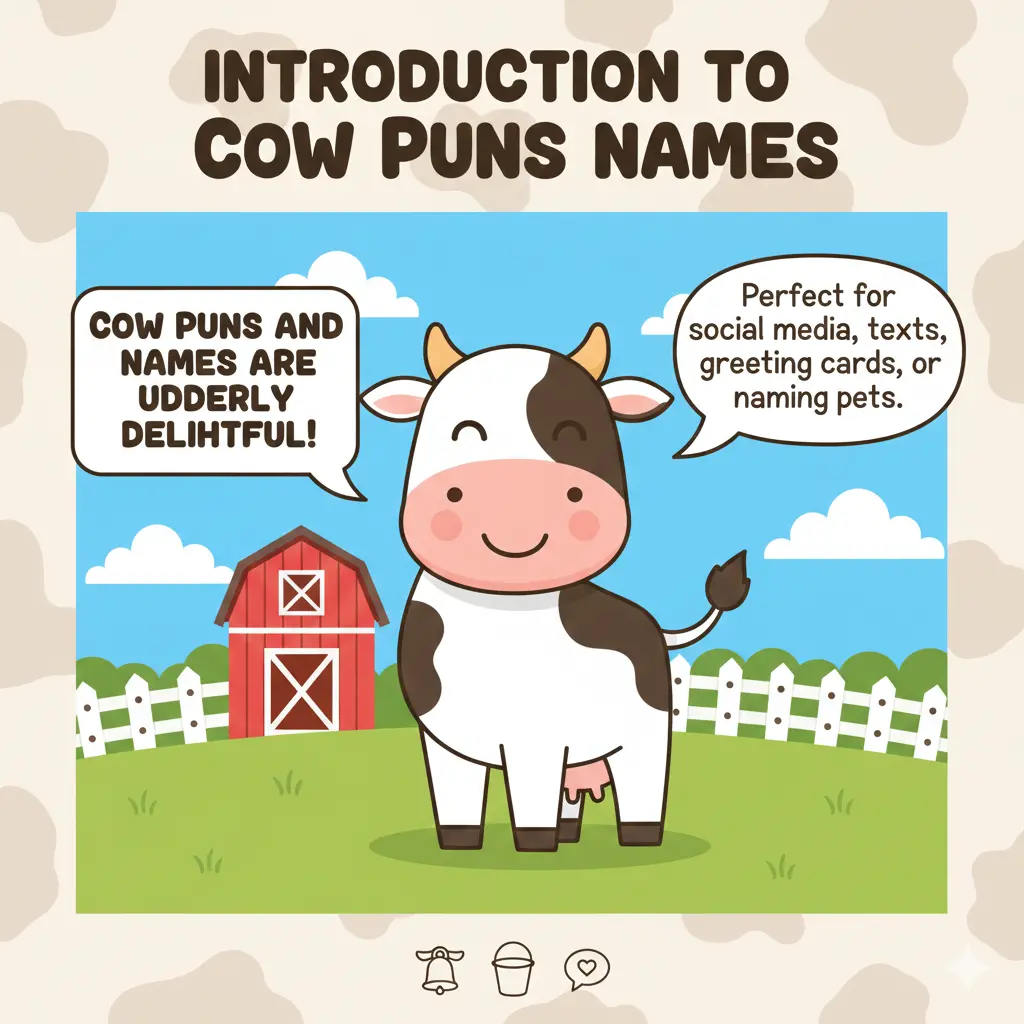 Cow Puns Names