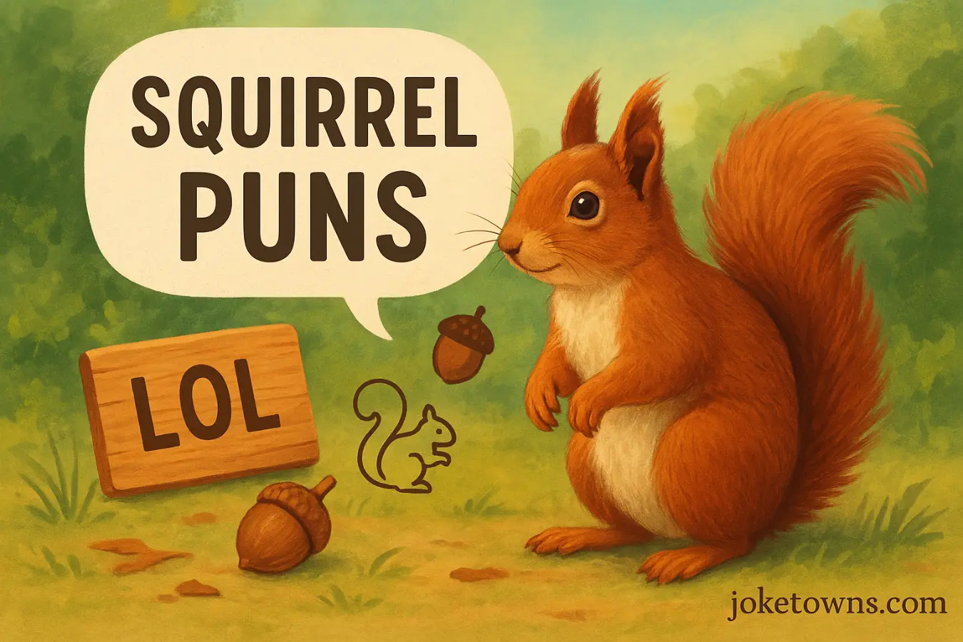 Squirrel Puns