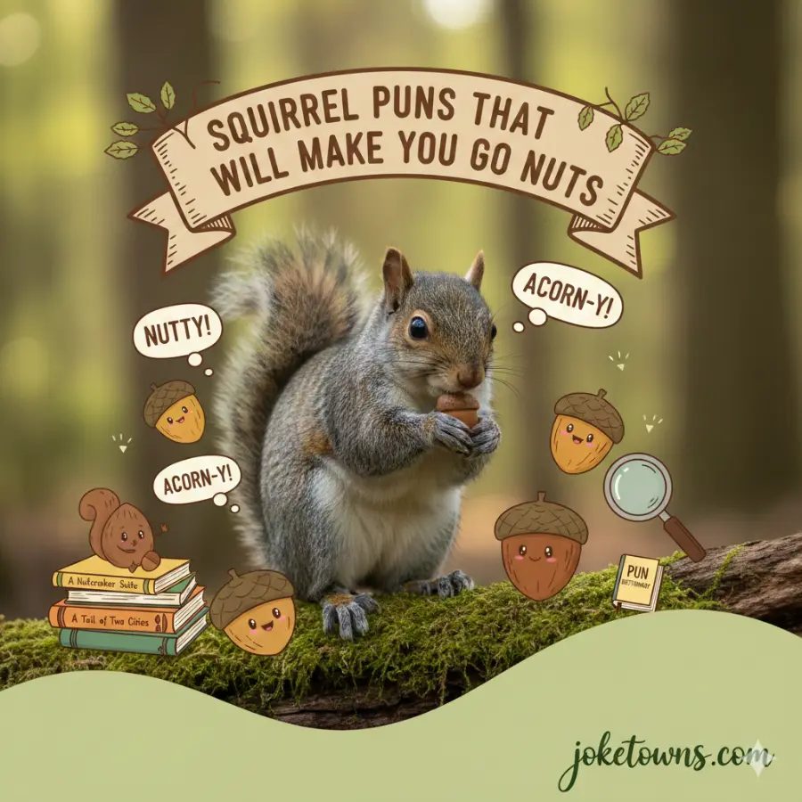 Squirrel Puns