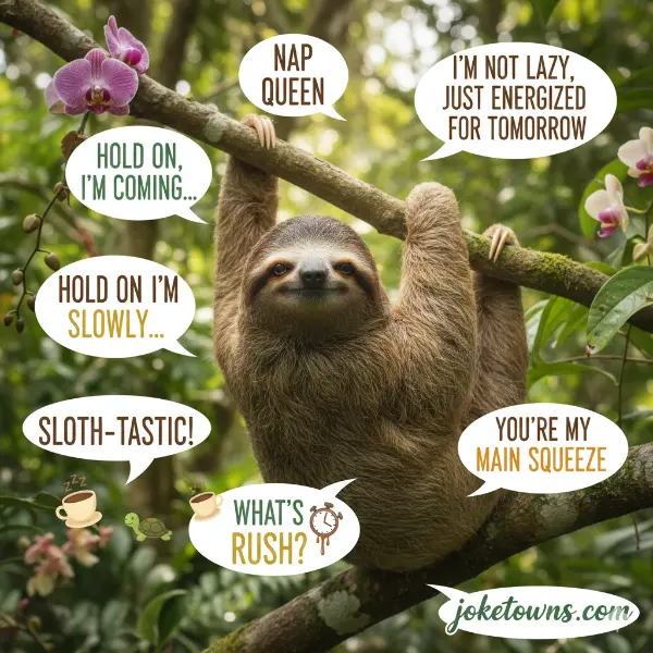 Sloth Puns