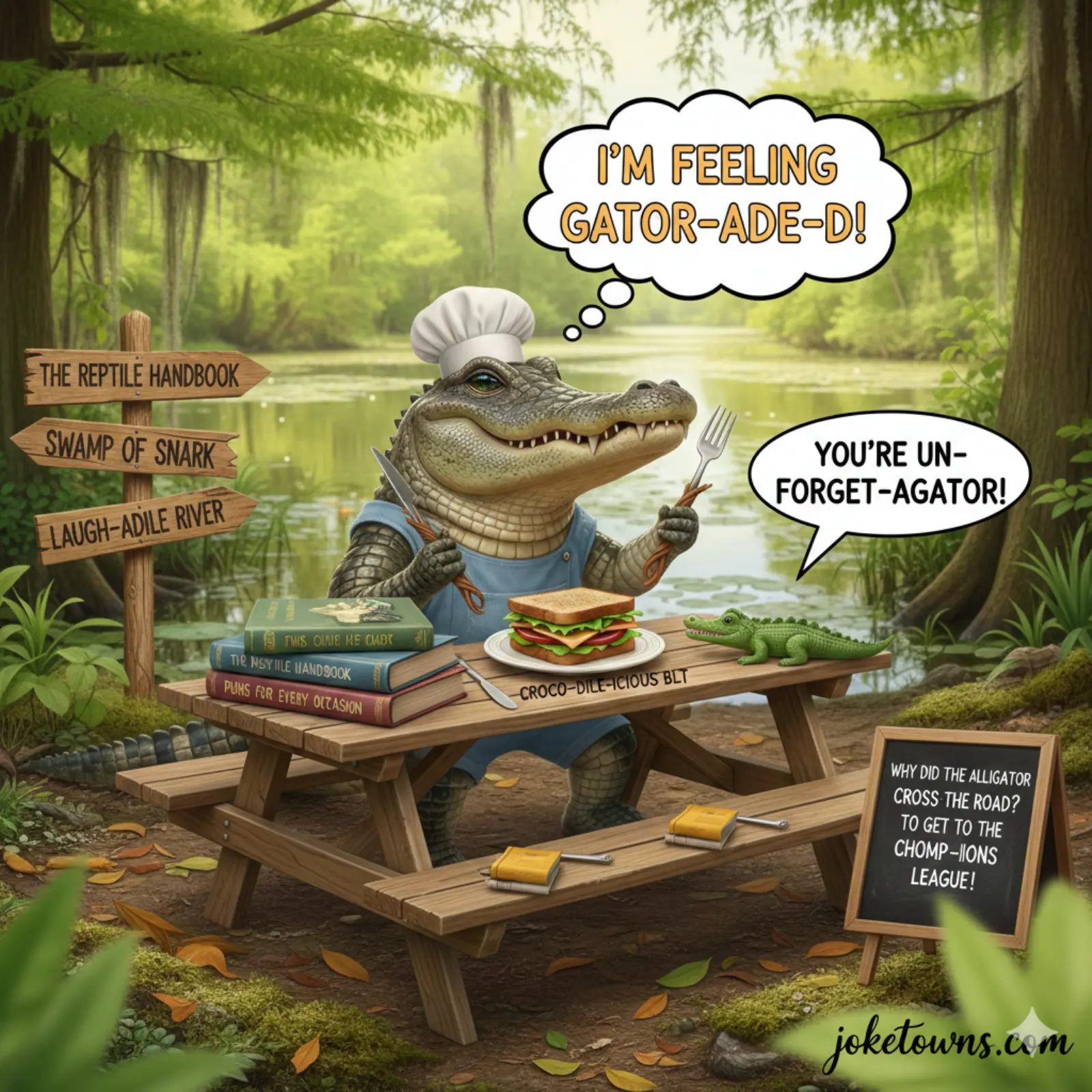 Alligator Puns
