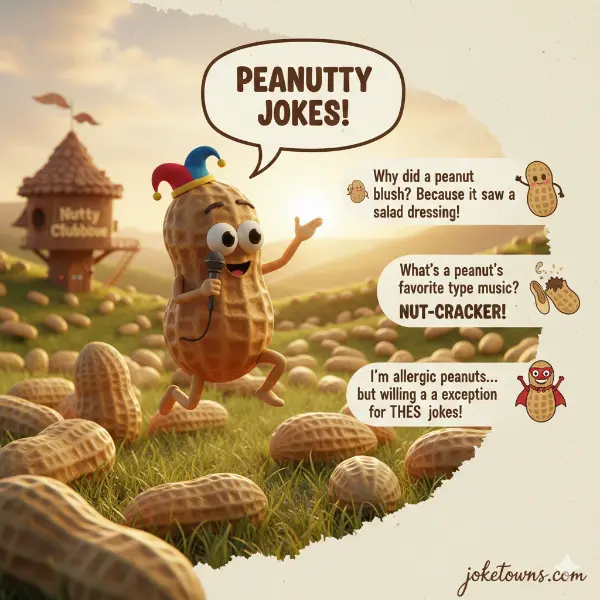 Peanut Puns and Jokes