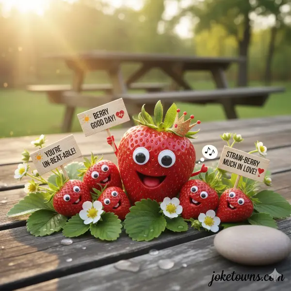 Strawberry Puns