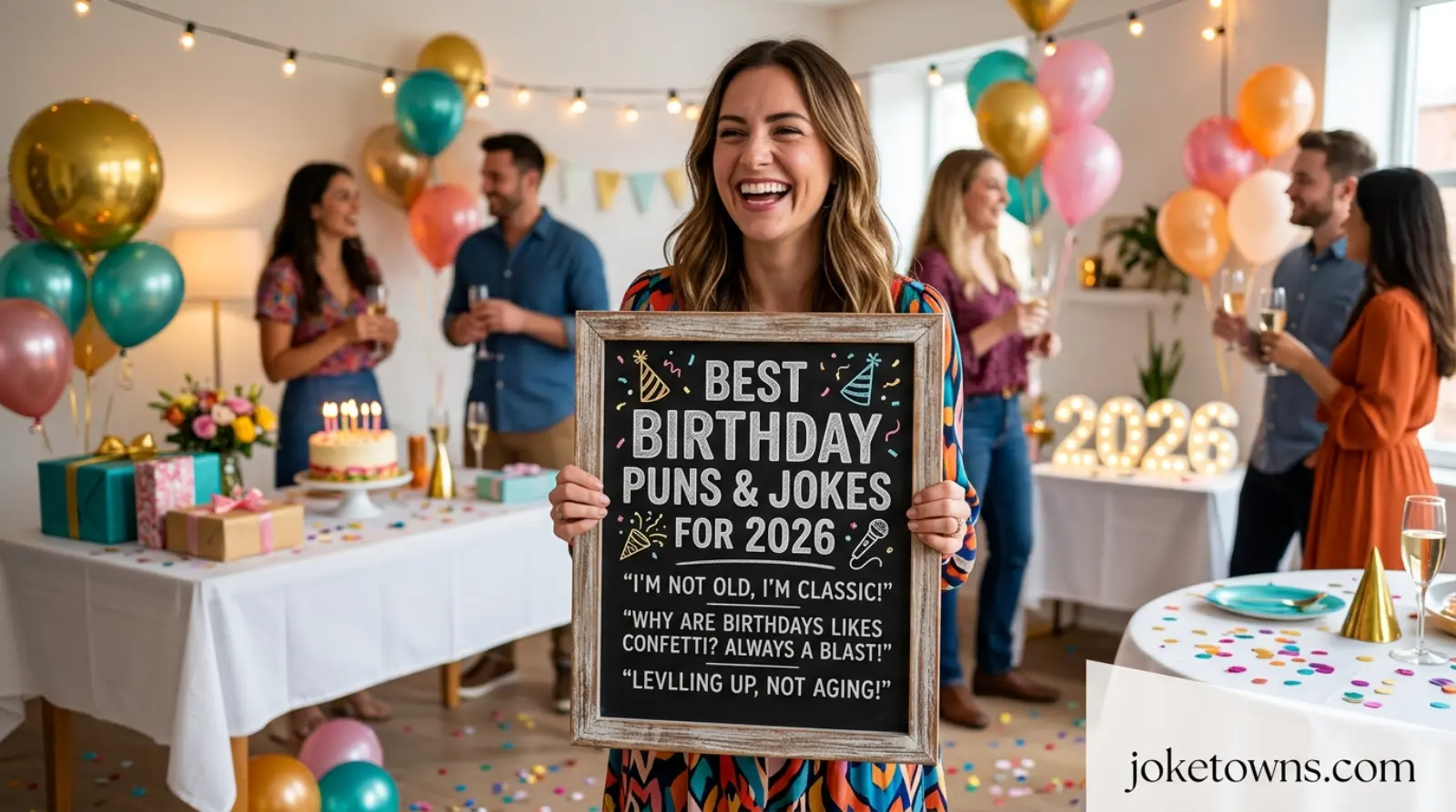 Best Birthday Puns & Jokes for 2026