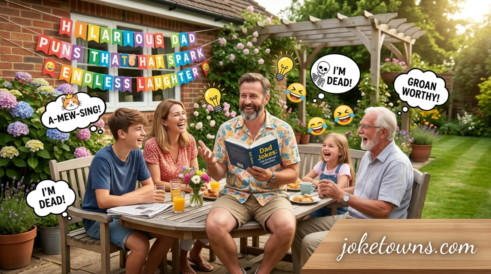 Hilarious Dad Puns That Spark Endless Laughter